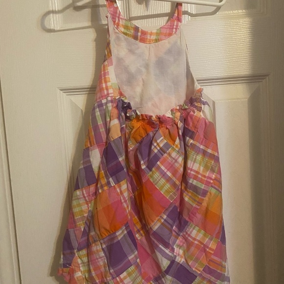 Janie and Jack Patchwork Madras Dress - Picture 6 of 7
